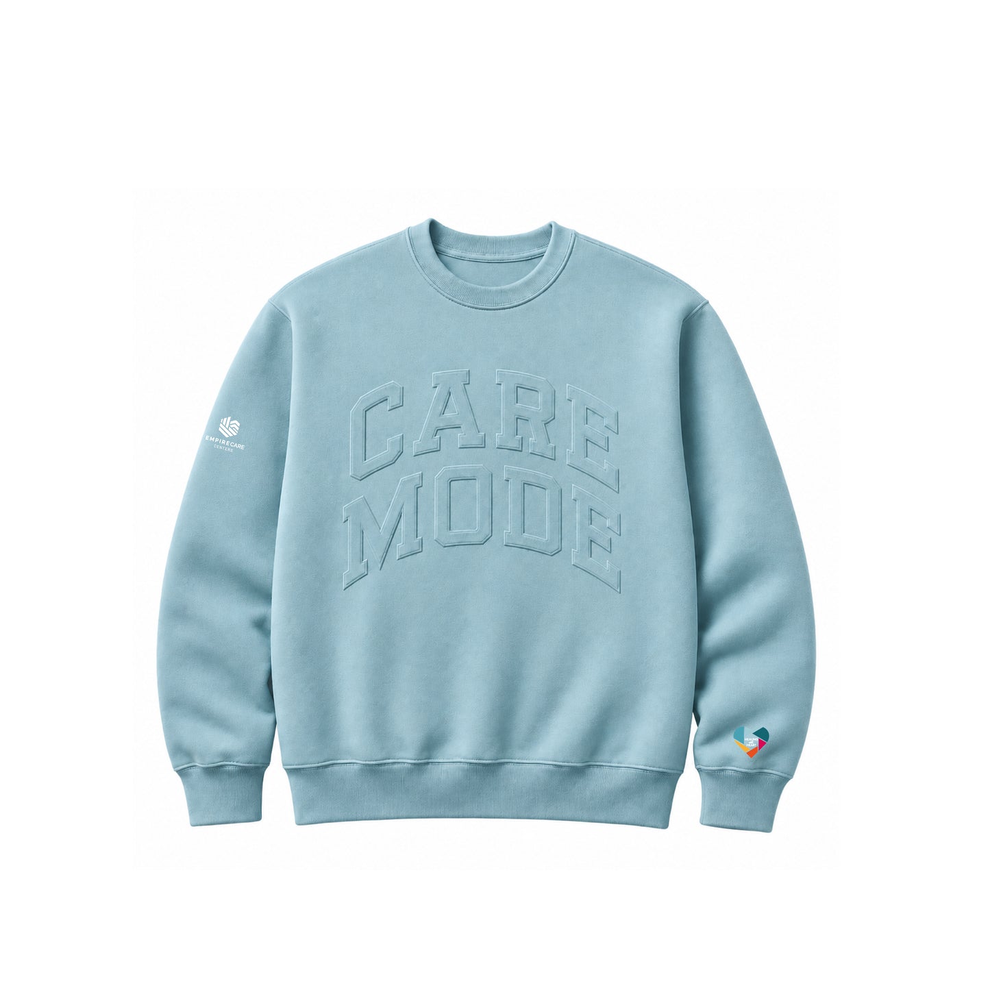 Coming soon: Care Mode Crewneck Sweatshirt (Blue)