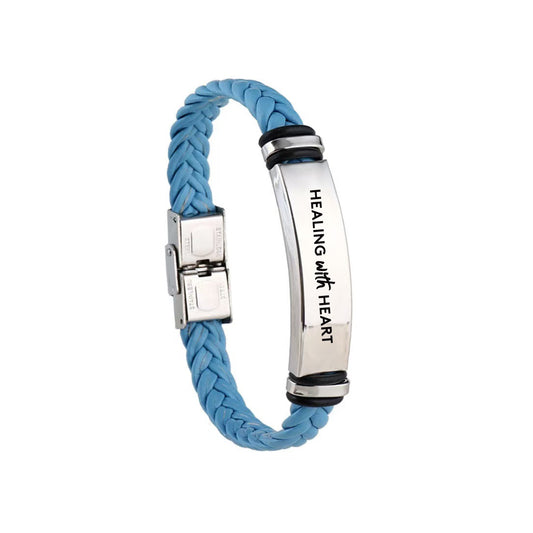 Coming soon: Healing with Heart Blue Bracelet